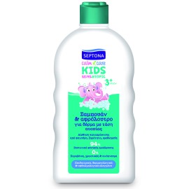 Septona Calm & Care Kids Atopic Παιδικό Σαμπουάν & Αφρόλουτρο για Δέρμα με Τάση Ατοπίας 200ml