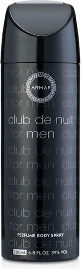 Armaf Club De Nuit Man Parfum Body Ανδρικό Αποσμητικό Spray 200ml