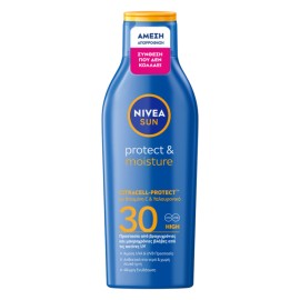 Nivea Sun Protect & Moisture Lotion SPF30 Αντηλιακή Ενυδατική Λοσιόν 200ml