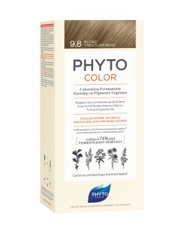 Phyto PhytoColor Μόνιμη Βαφή Μαλλιών 9.8 Ξανθό Πολύ Ανοιχτό Χρυσό