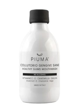 Piuma Healthy Gums Mouthwash Στοματικό Διάλυμα για Ευαίσθητα Ούλα Μέντα, Χωρίς Αλκοόλ 300ml