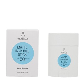 Youth Lab Matte Invisible Stick SPF50 & Pa++++ Αδιάβροχο Διάφανο Αντηλιακό Stick & Ματ Τελείωμα 20gr