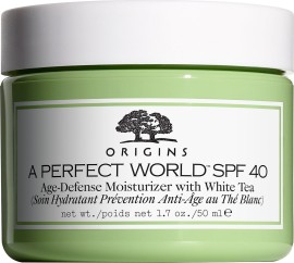 Origins a Perfect World Age Defense Moisturizer with White Tea SPF40 Ενυδατική - Αντιγηραντική Κρέμα Προσώπου με Λευκό Τσάι για Όλους τους Τύπους Επιδερμίδας 50ml