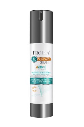 Froika Suncare AC Cream SPF50+ Αντηλιακή Κρέμα Προσώπου Κατά της Ακμής 50ml
