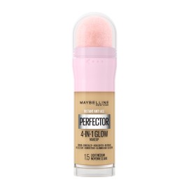Maybelline Light Medium 1.5 Βάση Προσώπου Instant Perfector 4 in 1 Glow Make up Λάμψης 20ml