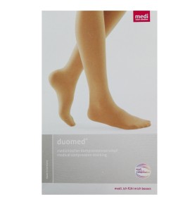 Medi Duomed Κάλτσες Κάτω Γόνατος CCL1 Medium Χρώμα:Μπεζ Ανοιχτά Δάχτυλα [062020]