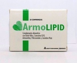 Madaus ArmoLIPID Συμπλήρωμα Διατροφής για την Ρύθμιση της Χοληστερίνης 20 Δισκία