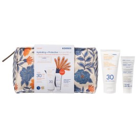 Korres PROMO Yoghurt SPF30 Γιαούρτι Αντηλιακή Κρέμα Προσώπου 50ml & Probiotic Γιαούρτι Ενυδάτωση με Προβιοτικά Κρέμα-Gel 20ml & Νεσεσέρ