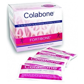 VivaPharm Colabone με Πεπτίδια Κολλαγόνου Fortibone (Λεμόνι) για την Διατήρηση της Φυσιολογικής Κατάστασης των Οστών 30 Φακελίσκοι x 13.5gr