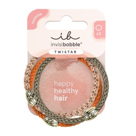 Invisibobble Twistar Orange Affaire Λαστιχάκια Μαλλιών 3 Τεμάχια