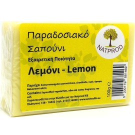 Natprod Παραδοσιακό Σαπούνι Λεμόνι 100gr