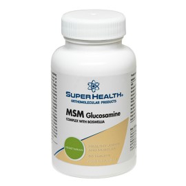Super Health MSM Glucosamine Complex With Boswellia Υγιείς Αρθρώσεις, Ανακούφιση από Πόνους 90 Ταμπλέτες