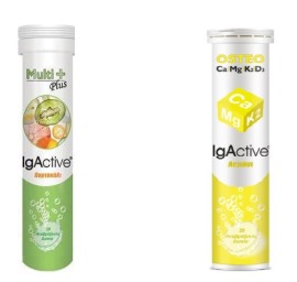 IgActiv PROMO Πολυβιταμίνη Plus 20 Αναβράζοντα Δισκία + Πολυβιταμίνη με Ασβέστιο, Μαγνήσιο, K2 & D3 20 Αναβράζοντα Δισκία