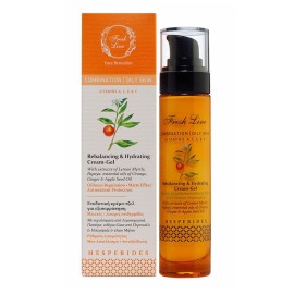 Fresh Line Εσπερίδες Ενυδατική Κρέμα Τζέλ για Εξισορρόπηση Λιπαρότητας για Μικτές / Λιπαρές Επιδερμίδες 50ml