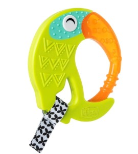 Chicco Δροσιστικός Κρίκος Οδοντοφυΐας Σιλικόνης Funny Tucan με Νερό για 6m+ 1 Τεμάχιο