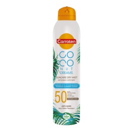 Carroten Coconut Dreams Suncare Dry Mist Αντηλιακό Ξηρό Mist Σώματος SPF50 200ml