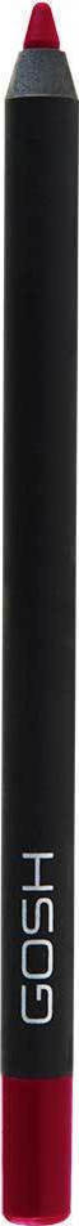 Gosh Velvet Touch Waterproof Lip Liner 016 The Red Αδιάβροχο Μολύβι Χειλιών 1.2gr