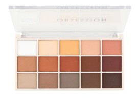 MUA Eye Palette Παλέτα Σκιών Obsession σε Matte Τόνους 15 Shade 12gr