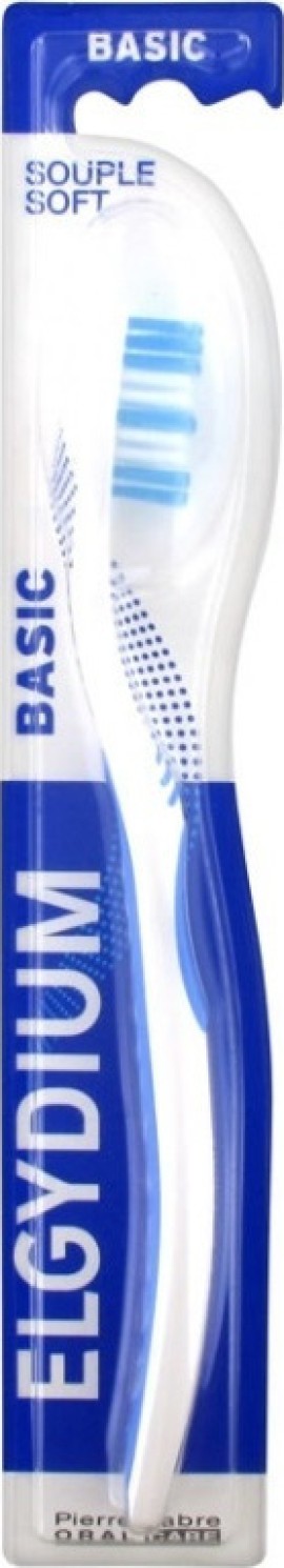 Elgydium Basic Souple Soft Οδοντόβουρτσα Μαλακή 1 Τεμάχιο