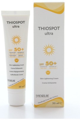 Synchroline Thiospot Ultra SPF50+, Λευκαντική Κρέμα Προσώπου 30ml