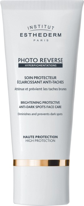 Institut Esthederm Photo Reverse Brightening Protective Anti-Dark Spots Face Care High Protection Αντηλιακή Κρέμα Προσώπου Κατά των Πανάδων 50ml