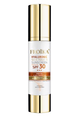 Froika Hyaluronic Silk Touch Sunscreen SPF30 Αντηλιακό Προσώπου με Αντιγηραντική Δράση 50ml