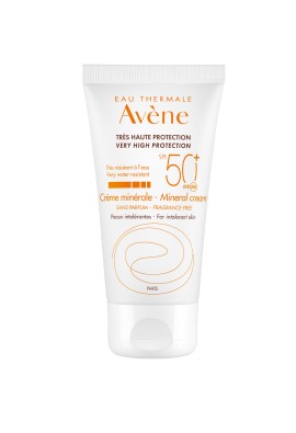 Avene Eau Thermale SPF50+ Αντηλιακή Κρέμα Μineral Προσώπου 50ml