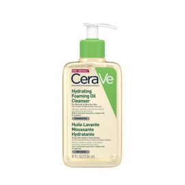 CeraVe Hydrating Foaming Oil Cleanser Λάδι Καθαρισμού Προσώπου & Σώματος για Κανονικό έως Ξηρό Δέρμα με Σκουαλάνιο, Τριγλυκερίδια & Ceramides 236ml