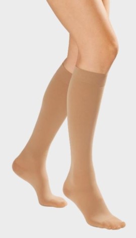 Anatomic Line Κάλτσες Κάτω Γόνατος Κλειστά Δάκτυλα CLASS 1 [6310] Χρώμα:Μπεζ 17-22mm Hg 1 Ζευγάρι