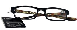 Zippo Γυαλιά Πρεσβυωπίας Κοκάλινα Χρώμα:Μαύρο Λεοπάρ [31Z-B10-CAM200] +2.00