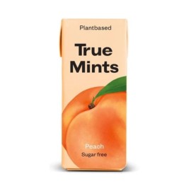 True Mints Peach Sugar Free Φυσικές Παστίλιες με Γεύση Ροδάκινο Χωρίς Ζάχαρη 13gr