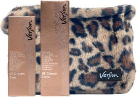 Version PROMO Xmas EE Cream Eyes Αντιρυτιδική Κρέμα Ματιών 30ml & EE Cream Face Αντιρυτιδική Κρέμα Προσώπου 50ml & ΔΩΡΟ Γούνινο Τσαντάκι Animal Print