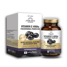 John Noa Liposomal Vitamin E 400iu Tocopherol Power Mix με Αντιοξειδωτική Δράση 90 Κάψουλες