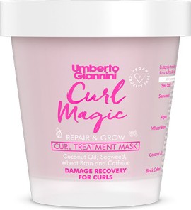 Umberto Giannini Curl Magic Repair Mask Επανορθωτική Μάσκα Μαλλιών 210ml