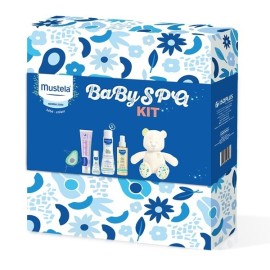 Mustela PROMO 123 Κρέμα Αλλαγής Πάνας 50ml - Ενυδατικό Γαλάκτωμα Σώματος 50ml - Βρεφικό Τζελ Καθαρισμού για Μαλλιά & Σώμα 2x200ml & Βρεφικό Λάδι για Μασάζ 100ml - Δώρο Teddy Bear