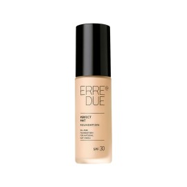 Erre Due Perfect Mat Foundation SPF30 Blanc 01A Υψηλή Κάλυψη για Λιπαρές - Μικτές Επιδερμίδες 30ml [940013118]