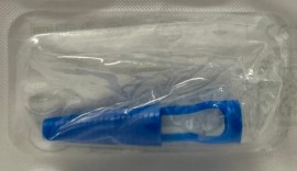 Spigot Πώμα Ουρολογικών Καθετήρων Χωρίς Latex Μπλε 1 Τεμάχιο