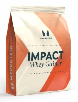MyProtein Impact Whey Gainer Smooth Chocolate Πρωτεΐνη Ορού Γάλακτος με Γεύση Απαλή Σοκολάτα, 2.5kg