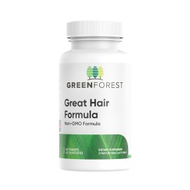 Green Forest Great Hair Formula Συμπλήρωμα Διατροφής για Υγιή & Δυνατά Μαλλιά 60 Ταμπλέτες