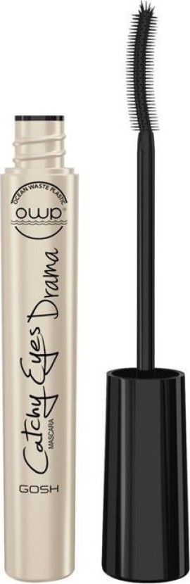 Gosh Catchy Eyes Mascara Drama 001 Extreme Black Μάσκαρα για Μακριές Βλεφαρίδες 8ml