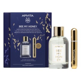 Apivita PROMO Bee my Honey Eau de Toilette Άρωμα 100ml - ΔΩΡΟ Επαναγεμιζόμενο Spray Αρώματος 8ml Special Price
