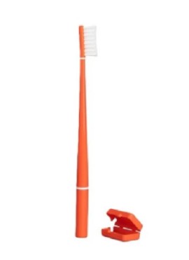 Piuma Baking Soda Soft Μαλακή Οδοντόβουρτσα Coral Reef με Καθαριστή Γλώσσας 1 Τεμάχιο