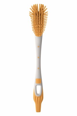 Mam Soft Brush Κίτρινο Βούρτσα Καθαρισμού Μπιμπερό & Θηλών 1 Τεμάχιο [430U1]