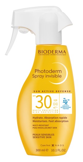 Bioderma Photoderm Spray Invisible SPF30 Eνυδατικό Αντηλιακό Σπρέι Yψηλής Προστασίας 300ml