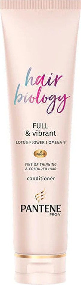 Pantene Pro V Hair Biology Full & Vibrant Conditioner Κρέμα Μαλλιών Για Όγκο 160ml