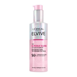 LOreal Paris Elvive Glycolic Gloss Leave in Serum Λάμψης 150ml