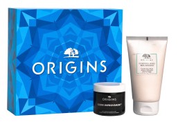 Origins XMas PROMO Clear Improvement Rich Purifying Charcoal Mask Μάσκα Καθαρισμού Προσώπου 75ml - ΔΩΡΟ Checks & Balances Frothy Face Wash Απαλό, Αφρώδες Καθαριστικό Προσώπου 150ml
