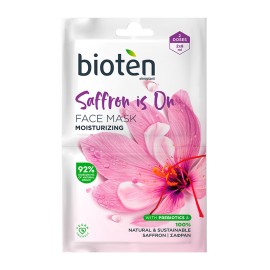 Bioten Saffron Is on Μάσκα Προσώπου Σαφράν για Βαθιά Ενυδάτωση 2x8ml