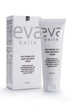 Intermed Eva Belle Αnti Brown Spot Hand Treatment Cream Ενυδατική Κρέμα Χεριών με Λευκαντική Δράση & Προβιοτικά 75ml