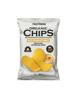 Frezyderm Organic Chips Mediterranean Hummus Βιολογικό Σνακ από Ρεβύθια με Χούμους για Παιδιά από 2 Ετών 85g
